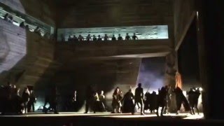 Lohengrin  Royal Opera House Copenhagen Battle Sequence [upl. by Akiemahs443]