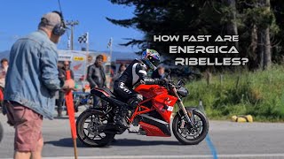 Cliffhanger Sprints on Energica Eva Ribelles [upl. by Katerina]