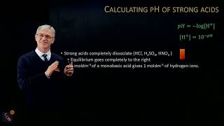 Acids bases and buffers  pH scale calculating pH of strong acids [upl. by Jurdi428]