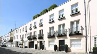 £16000000 Belgravia Mews House w LiftLarge Roof Terrace amp Cinema Room  London Real Estate [upl. by Annayehc92]