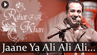 Jaane Ya Ali Ali  Sufiana Safar With Rahat Fateh Ali Khan  Popular Sufi Hits [upl. by Monie]