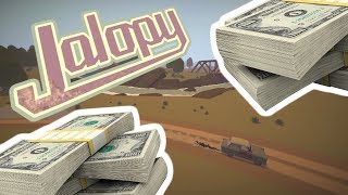 Jalopy Gameplay 2  Making Loads of Money With Contraband [upl. by Trini54]