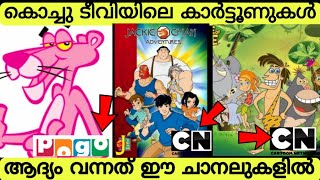 Kochu TV Cartoons First Telecasted Channels in Malayalam  Kochu TV Old Cartoons First Channel top [upl. by Zeuqirdor]