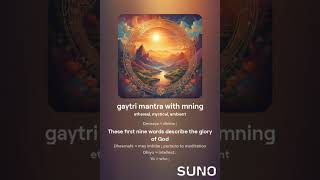 Gayatri Mantra with meaning  Sāvitrī Mantra  गायत्री मंत्र  सावित्री मंत्र v11 [upl. by Martreb]