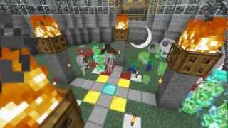 Minecraft Bukkit Plugins  MobArena 125  Fight Mobs   How to setup Arena [upl. by Mloclam]