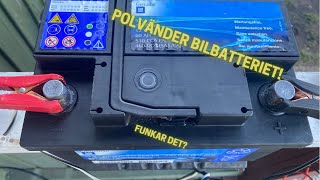 Polvänder Ett BilbatteriFunkar DettaKollar Batteriets Hälsa Innan Och Efter Dött Bilbatteri [upl. by Negriv]