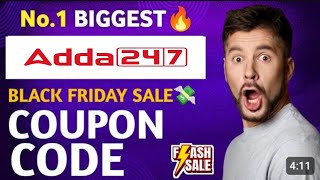 Adda247 Coupon codeadda247 coupon code todayAdda247All course discount Coupon code [upl. by Aan]