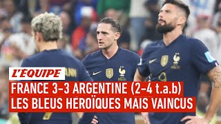 France 33 Argentine  Les Bleus perdent la plus incroyable finale de Coupe du monde de lhistoire [upl. by Enilorac]