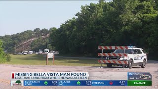 Missing Bella Vista man found one mile from where he was last seen [upl. by Kapor]