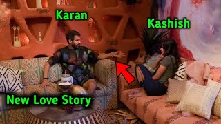 Karan amp Kashish Love Start  karanmehra rajatdalal bigboss18 biggboss [upl. by Kissiah573]