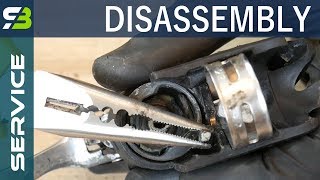 Campagnolo Shifter Disassembly In Details 10 Speed Veloce Overhaul PART 1 [upl. by Adnauq731]