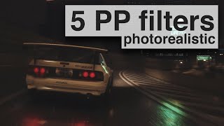 5 PP filters for Assetto Corsa  How to have the best photorealistic graphics  Comparaison [upl. by Yalonda956]