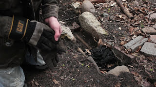 Backyard Charcoal Forge Trench Setup with ShopVac Bellows [upl. by Gerstein]