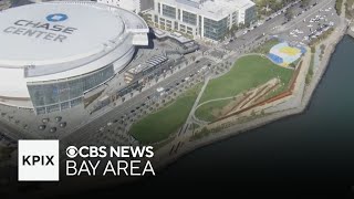 Explore the new Bayfront Park by San Franciscos Chase Center [upl. by Joel]