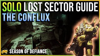 The Conflux  MASTER  LEGEND  Solo Lost Sector Guide  Defiance  Apr 12  Destiny 2 Lightfall [upl. by Orag]