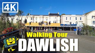 DAWLISH Devon UK October 2022  4K Walking Tour [upl. by Sibeal299]