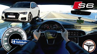 2019 Audi S6 30 TDI 349 KM  VMAX 0100 100200 200250 kmh PRÓBA AUTOSTRADOWA [upl. by Hittel]