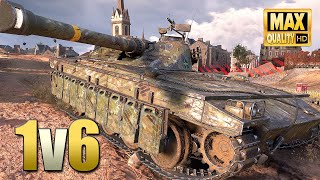 UDES 1516 Last hope versus 6  World of Tanks [upl. by Sutherland]