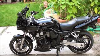 FZS 600  Yamaha FZS 600 Fazer 1999  prezentacja po remoncie i porady przed zakupem 5DM470 [upl. by Nies898]