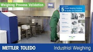 How to Properly Validate Industrial Weighing Equipment  METTLER TOLEDO Industrial  en [upl. by Tammany403]