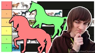 Ranking ALL Breyer Traditional Scale Molds  A Model Horse Tier List [upl. by Tterraj]