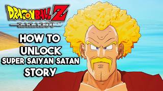 DBZ Kakarot  How To Unlock Super Saiyan Satan Hercule Story [upl. by Akehsat610]