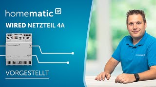 Homematic IP  Wired Netzteil 4A [upl. by Schreiber]