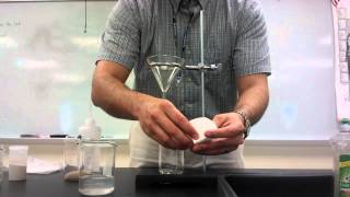 Lab 1 Decantation and Filtration [upl. by Atteiram]