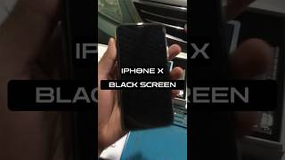 iPhone X Black Screen repair shorts fypシ゚ [upl. by Anahpets]