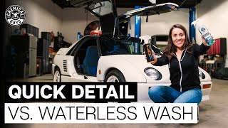 What Is The Difference Between Waterless Wash amp Quick Detail Spray  Chemical Guys [upl. by Yorgos541]