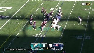 Dolphins vs Patriots CRAZY ENDING [upl. by Anileh652]