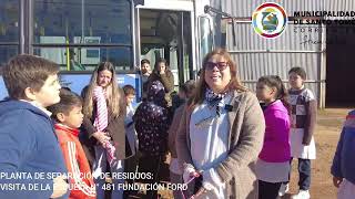 Recorremos la Planta de Separación de Residuos junto a alumnos de la Escuela Fundación Ford [upl. by Remled]