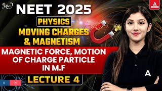 Motion of Charged Particles in Magnetic Field  Moving Charges and Magnetism Class 12  Arshpreet [upl. by Deadman]