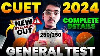 CUET 2025 General Test Syllabus OUT🔥📚 I Complete Details [upl. by Elvyn]