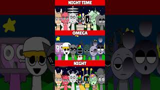 Incredibox Sprunki Night Time VS Omega VS Night MIX VERSION [upl. by Audry]