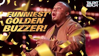 Nabil Abdulrashid Delivers a Hilariously GOLDEN Performance  Britains Got Talent [upl. by Harrod998]