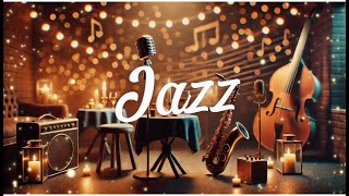 Golden Jazz Lounge  Smooth Relaxing Jazz Ambiance for a Peaceful Night [upl. by Belac]