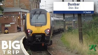 Trains at Dunbar ECML  20818 [upl. by Adelia]