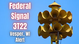 FS 3T22 Alert Vesper WI [upl. by Dumanian]