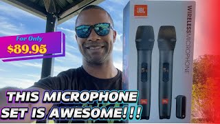 JBL Wireless Mic Review Impressively good [upl. by Eniretak549]