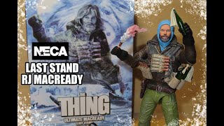 Neca THE THING Ultimate JOHN MACREADY Last Stand Figure unboxing amp review [upl. by Naleag]