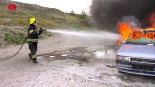 Rosenbauer CAFS extinguishing technology [upl. by Aehcim]