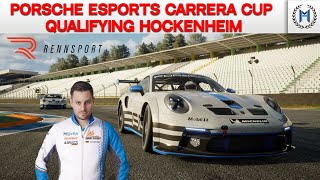 Rennsport Porsche Esport Carrera Cup Germany Qualifying [upl. by Godfree]