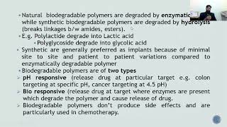 Polymer degradation M [upl. by Kella30]