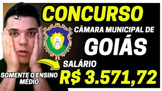 CONCURSO CÂMARA DE GOIÁS 2024 [upl. by Annayram]