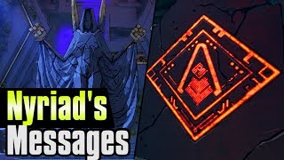 Borderlands 3  ALL Eridian Writings Messages UPDATED [upl. by Adnwahsal92]