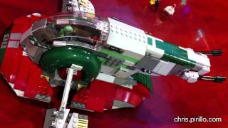 Slave I StarWars LEGO Review with Boba Fett [upl. by Eula]