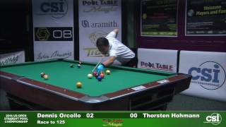 Match 3 Thorsten Hohmann vs Dennis Orcollo [upl. by Llacam]