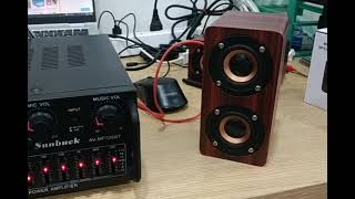 231031GVE  Sunbuck Bluetooth EQ Amplifier Karaoke FM 2000W  AVMP326BT  7RSK2MBK [upl. by Nnagrom]