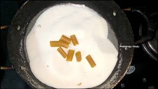 Salt Fried Fryums  Deep Fry Without Oil  How to fryums in salt  Prathiroju Vindu [upl. by Yerrok]